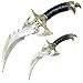 Draco Twin Fantasy Dagger Set Brass
