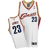 adidas Cleveland Cavaliers LeBron James Authentic Home Jersey