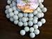 TBC Decorative Gems: Glass Bead White Marbles. Use as Vase Filler in Floral Arrangements, with Candles, Aquariums, Wet or Dry. Great for an Eye Catching Centerpiece. Great Game Marbles. (68 Marbles per bag)