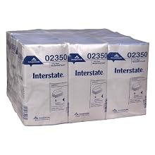 Georgia-Pacific 02350 Interstate Windshield Paper Towel, 1-Ply Single-Fold, 9.5" Width x 10.25" Length, Blue (9 Pack of 250)
