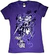 World of Warcraft I fight Like a Girl Womens Tee