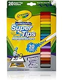 Crayola 20 Ct Super Tips Washable Markers