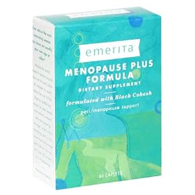 Emerita Menopause Plus Formula, Caplets, 60-Count Box
