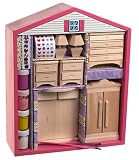 Decorate Your Own Dollhouse Furniture - Bedroom 7-piece Set