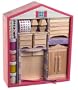 Decorate Your Own Dollhouse Furniture - Bedroom 7-piece Set