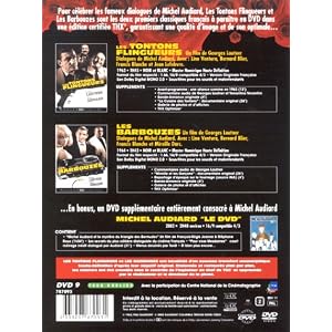 Coffret Digipack Michel Audiard 3 DVD : Les Tontons flingueurs / Les Barbouzes / Michel Audiard : Po