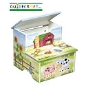 Furniture online: Kids / Children's Farmhouse Bed Side Storage Step Stool