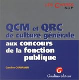 QCM et QRC de culture générale aux concours de la fonction publique