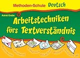 Produkt-Bild: Arbeitstechniken f&uuml;rs Textverst&auml;ndnis: Methoden- Schule Deutsch