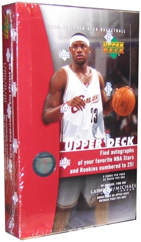 2005 /06 Upper Deck Basketball Cards Unopened Hobby Box (24 packs/box, 8 cards/pack)