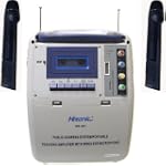 SAVE $200.00 - Hisonic 35 Watts Rechargeable & Portable PA System with Dual Wireless Microphones, HS301 $199.95