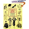 Fashions of the Thirties: 476 Authentic Copyright-Free Illustrations (Dover Pictorial Archive Series)