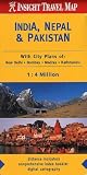 India, Pakistan and Nepal Insight Travel Map