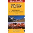 India, Pakistan and Nepal Insight Travel Map by Travel Maps