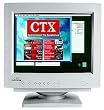 CTX 17"/15.9V 25MM 1600 X 1200 75Hz Vl710S Flat OSD Digital Shortneck Monitor
