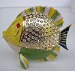 Tropical Fish bejeweled Jewelry Trinket Box, Green J1D4A