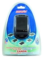 DigiPower TC-500C NB Series Lithium Ion Travel Charger for Canon Batteries