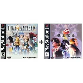 Click here to buy Final Fantasy VIII 8 + Final Fantasy IX 9 2 Game Pack PlayStation Game System PS1 PSX .