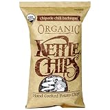 Kettle Organic Potato Chips Chipotle Chili Barbeque, 5-Ounce Bags (Pack of 15)
