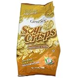 Genisoy Soy Crisps, Roasted Garlic & Onion, 3.85-Ounce Bags (Pack of 12)