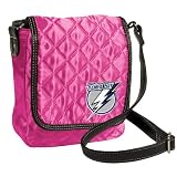 NHL Tampa Bay Lightning Pink Quilted Purse