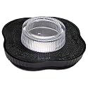 Waring 004315 Blender Clover Leaf Cover for Glass Jar, Black