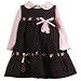RARE EDITIONS Boutique Fall Infant Baby Clothes NAVY Dress Girl 3-9M