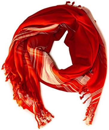 Women's African Kikoi, Shawl, Scarf, Veil or Head Dress, 60" x 40"