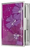 Sigel VZ374 Kartenetui Jolie f�r bis zu 20 Karten, 1 St�ck Metall/ Epoxy-Beschichtung Glamour