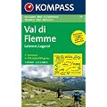 Val di Fiemme, Latemar, Lagorai: Escursioni / Bike / Sci alpinismo. Wandern / Rad / Skitouren. 1:50.000