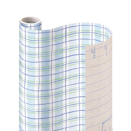 Watercolor Plaid Contact Paper, 18