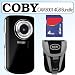 Coby CAM3001 1.3MP 4X Digital Zoom Digital Camcorder 4GB Bundle