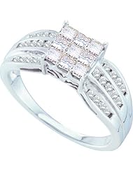 0.72CTW DIAMOND INVISIBLE RING