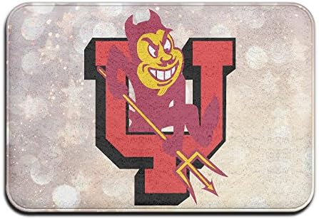 YFF Indiana University Arizona State University Sun Devils Home Furnishing Bathtub NonSlip Rug 23.6Lx15.7W