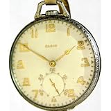 #AU2B Elgin Antique 14K Solid Gold Pocket Watch Lord Elgin 12 Size 19 Jewels Circa 1922 by Elgin