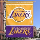 NBA Los Angeles Lakers 27" x 37" Gold Vertical Banner Flag