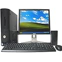 Dell Optiplex Computer with 19 inch LCD Flat Panel Monitor (Single Core 2.8Ghz Pentium 4 Processor, 4 GB RAM, 750 GB Hard Drive, Windows XP