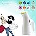 Adeline Premium PureSteam Fabric Hand-held Steamer - White