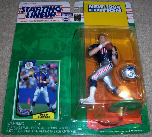 Childrens Toyshop  Toys : 1994 Drew Bledsoe NFL Starting Lineup