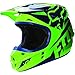 Fox Racing 2016 Race Men's V1 Motocross Motorcycle Helmet - Flo Green / Medium