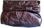 Kooba Andie Clutch (Wine Metallic)