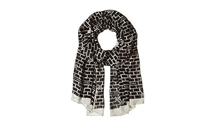 Marc by Marc Jacobs Fular Brick Bunnies Boxed (Negro / Blanco)