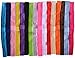 Qandsweet Baby Girl's Elastic Headbands DIY Hair Bands (16pack)
