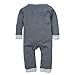 Big Elephant Baby Boys' 1 Piece Elk Long Sleeve Christmas Romper Clohtes G66