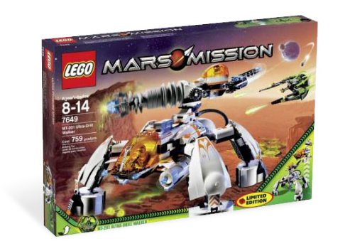 Lego Mars Mission Set #7649 MT-201 Ultra-Drill Walker Amazon.com