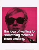 Waiting Art Poster Print by Andy Warhol, 11x14
