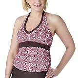 Women s Plus Size Merona® Printed Halter Swim Top - Pink