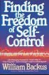 Finding the Freedom of Self-Control