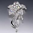 Lily Swarovski Crystal Brooches & Pins