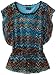 Paperdoll Girls 7-16 Printed Missoni Crochet Angel Wing Top